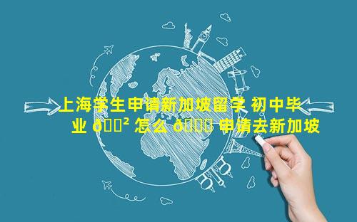 上海学生申请新加坡留学 初中毕业 🌲 怎么 🐝 申请去新加坡留学